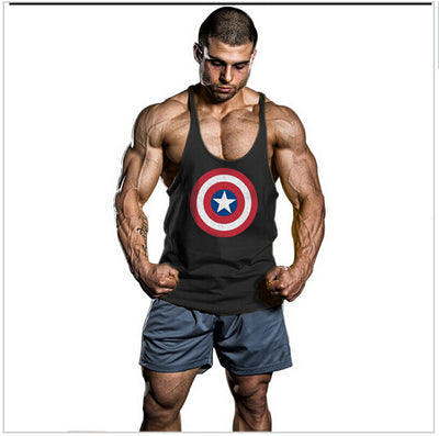 Men's Captain America Singlet