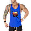 Men's Superman 3D Print Fitness Singlets