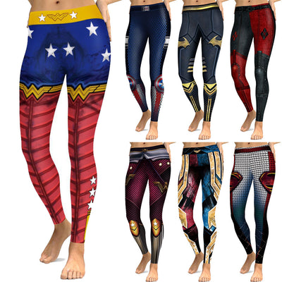 Woman's Sexy SuperHero Leggings