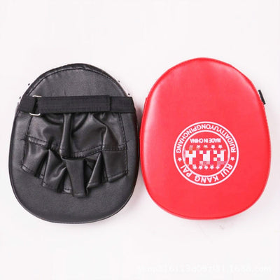 Black Red Boxing Gloves Pads