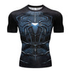 MMA Captain America Gym Sport t shirt Men T-Shirt Printed Anime Superman tshirt Tops Male Fitness Crossfit Compression Shirts