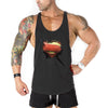 Men's Superman 3D Print Fitness Singlets