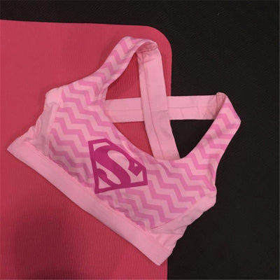 3D Superhero Women Sports Bra