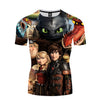 Men's How to Train Your Dragon Compression T-shirts